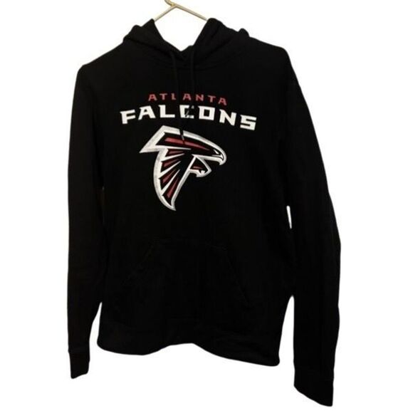 Atlanta Falcons Size Adult Small Black NFL Hoodie - Picture 1 of 4